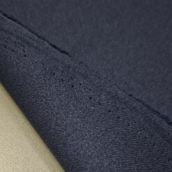 Krep cady - temno modra kostimska tkanina