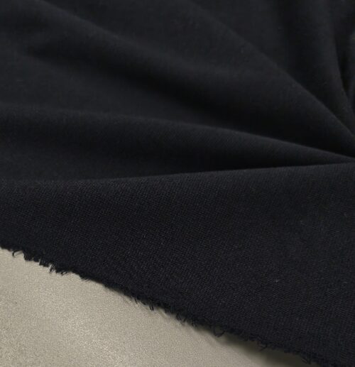 Temno moder premium kompaktni bombažni jersey