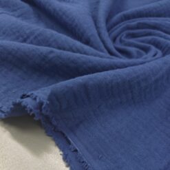 Tetra tkanina dvoslojna - jeans modra