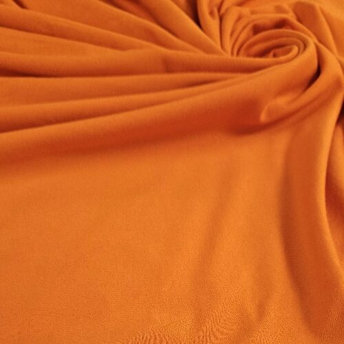 Prevešanka - oranžna bombažna jersey
