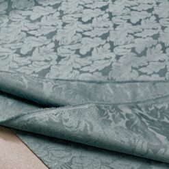 🎁 Petrol zelena damast tkanina - širina 2,80 cm za prte, zavese in dekor