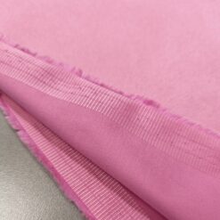 Roza elastični bombažni saten za obleke, krila in bluze