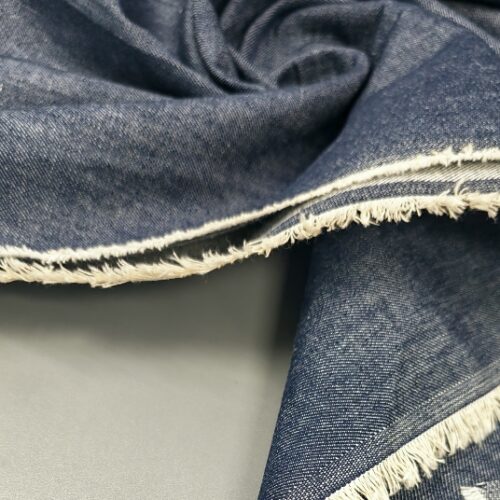 Temno moder bombažni jeans ZADNJI KOS 2,20 m