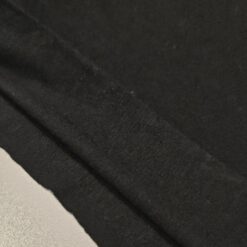 Črn viskozen jersey - mehak in elastičen za majice in obleke