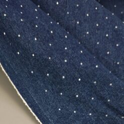 Temno moder jeans s srebrnimi kristalčki ZADNJI KOS 1,80 m / 26,10