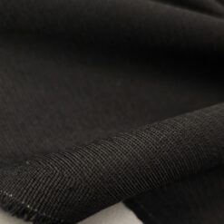 Črna kostimska tkanina - klasična za hlače, krila in suknjiče