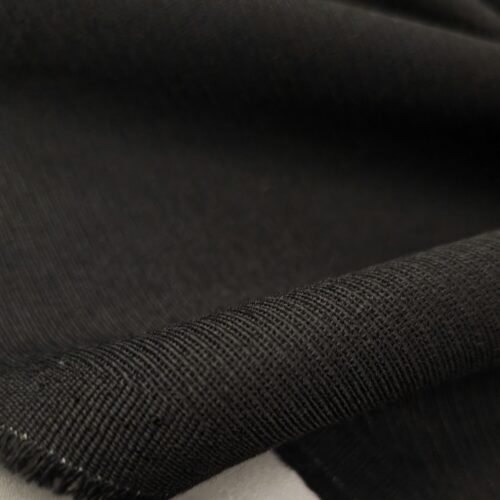 Črna kostimska tkanina - klasična za hlače, krila in suknjiče